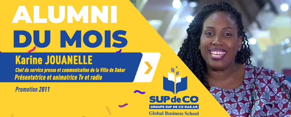 Supdeco Dakar – Alumni du mois – Karine Jouanelle, Chef du service Presse et Communication - VDD
