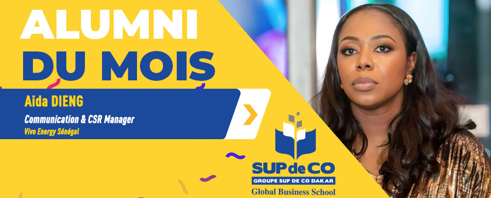 Supdeco Dakar – Alumni du mois – Aida DIENG, Communication & CSR Manager, Vivo Energy Sénégal